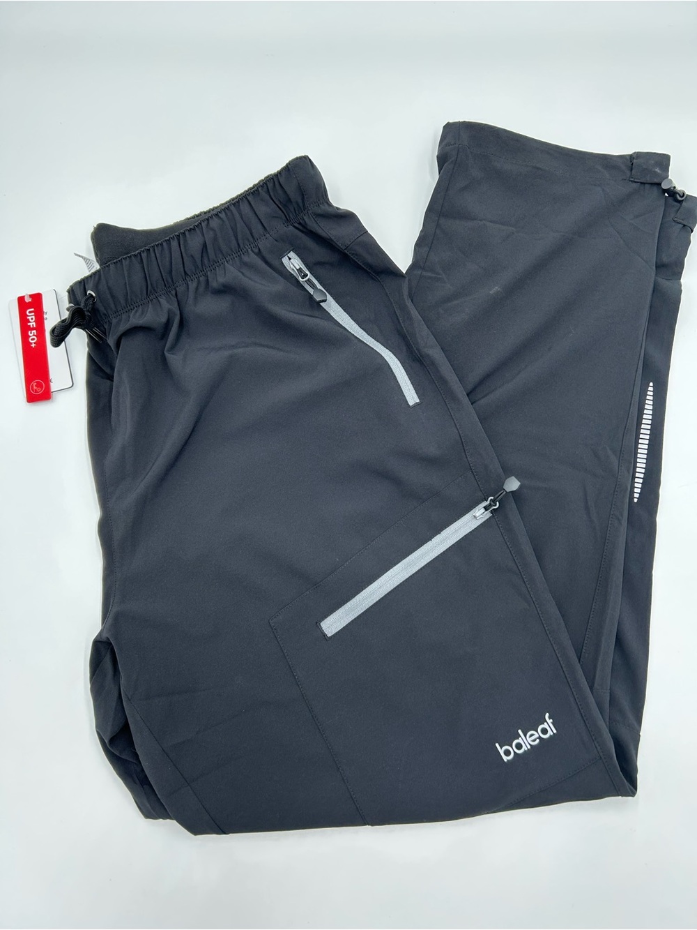 baleaf Men’s Black Performance Shell Pants XL NWT